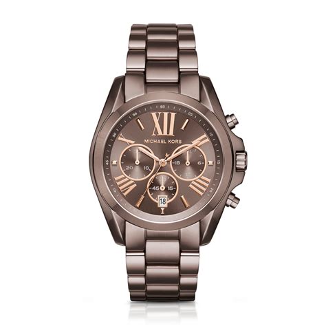 michael kors womens oversized bradshaw sable tone ip watch china|Michael Kors bradshaw.